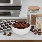 Milk Chocolate Melting Wafers - 5 pounds of Milk Chocolate Cocoa Lite, Perfect for Melting and Dipping, Premium Quality Chocolate Wafers for All Your Baking Needs - 80oz by ASOZI