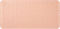 Silicone Dish Drying Mat for Multiple Usage,Easy clean,Eco-friendly,Heat-resistant Silicone Mat for Kitchen Counter or Sink,Refrigerator or Drawer Liner Pink 5XL 36inches x 18inches