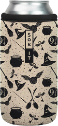 Sok It CanSok Sleeve for Beer & Soda Insulated Neoprene Cover (Wizard's Walk, 16oz Can Sleeve)