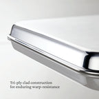 Hestan - OvenBond Collection - Tri-ply Half Sheet Pan, 13-Inch x 18-Inch