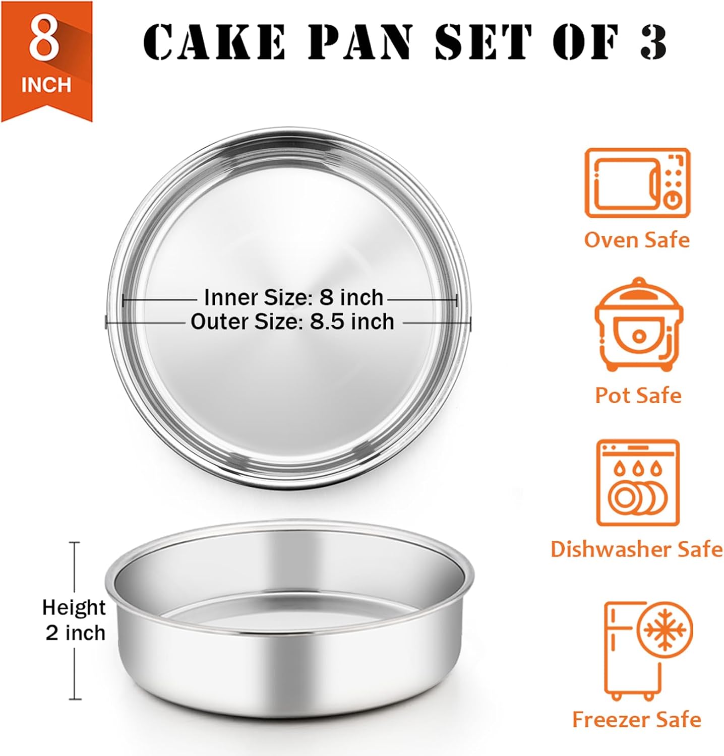 P&P CHEF Cake Pan - Thumbnail 2