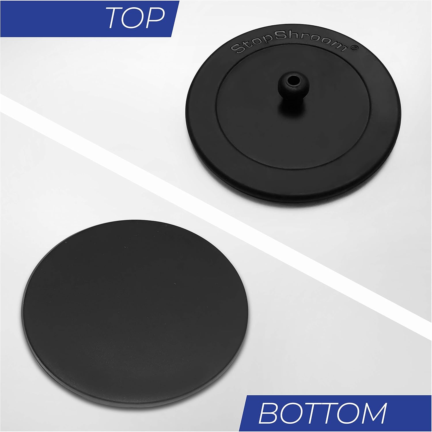 SinkShroom Revolutionary Clog-Free Sink Strainer Basket with Stopper, Stainless Steel