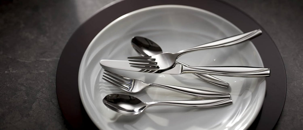 Oneida Camlynn Everyday Flatware Salad Forks, 0.20 LB, Metallic