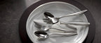 Oneida Camlynn Everyday Flatware Dinner Forks 18/0 Stainless Steel, Set of 4, Silver