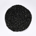 Kasvan Sanding Sugar Sprinkles - Edible Sugar Crystals, Baking Cake Decorations, Ice Cream Toppings cupcake Decorating, Wedding Party Chirstmas Supplies, 85g/3.2oz (Black)