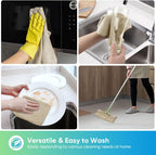 HOMEXCEL Brown Microfiber Cleaning Cloth, 12 Pack Premium Microfiber Towels for Cars, Lint Free, Scratch-Free, Highly Absorbent, Reusable Cleaning Rags for Car, Household, Kitchen, Window, 11.5"X11.5"