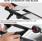 Mandoline Slicer,Masthome Mandoline Food Slicer for Kitchen,Adjustable Mandolin Food Slicer, Potato Cutter,Vegetable Cutter,Onion Mandalins,French Fry Cutter Julienne Slicer-Send Cut Resistant Gloves