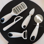 Beille Cream Stainless Steel Wheat Straw Handheld Cheese Grater Kitchen Utensils