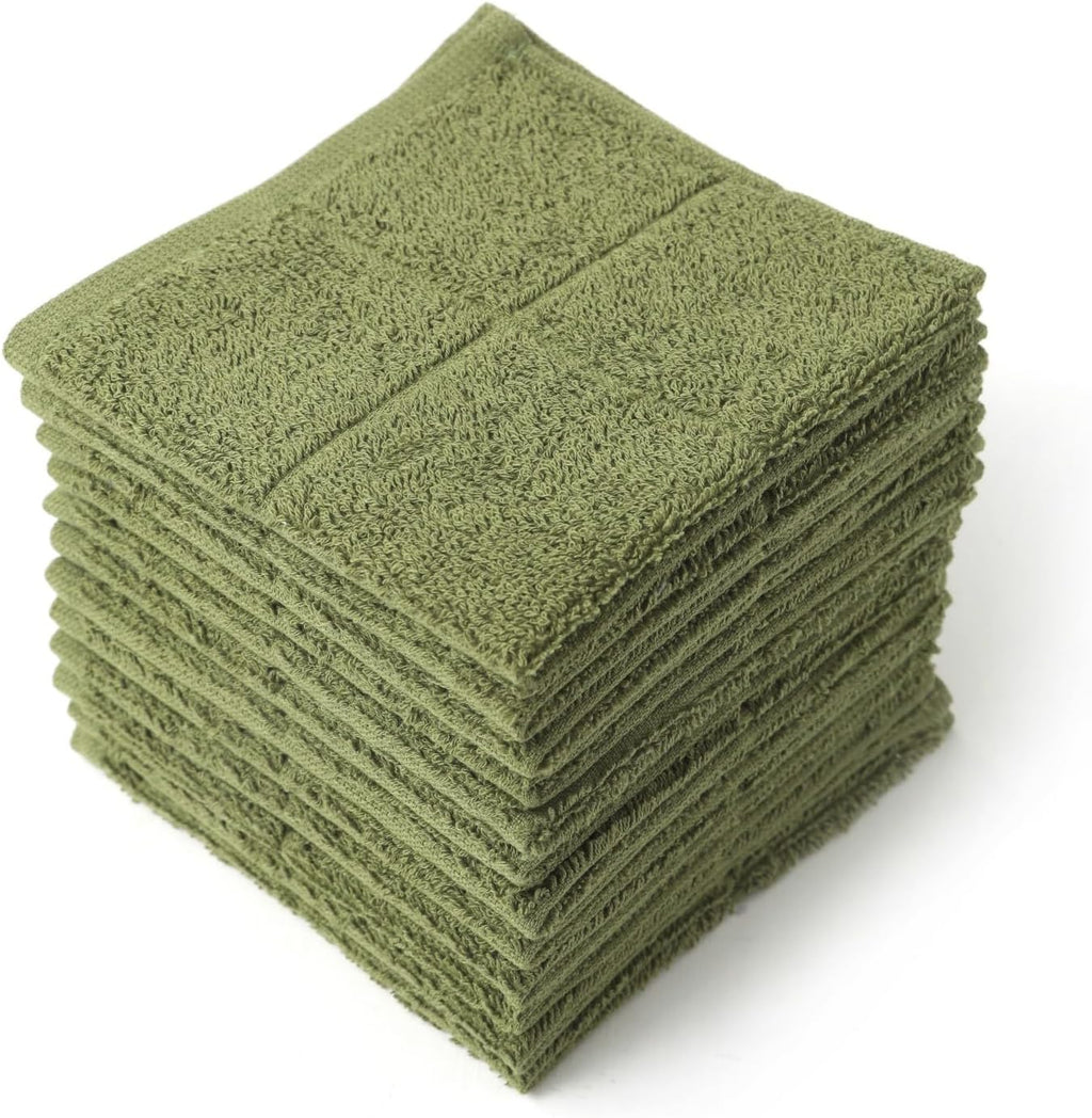 Glynniss Dishcloths Kitchen Highly Absorbent Dish Rags 100% Cotton Dish Cloths for Washing Dishes, Cleaning