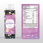 Black & Gold Star Sprinkles for Cake Decorating 4.23ounce - Sugar Mix Contains Gold Star & Pearl Sprinkles for Cupcake Toppers, Ice Cream, Candy, Cookie Decorations - Wedding Party Supplies