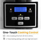 Sunvivi 6 Quart Programmable Slow Cooker with 2 in 1 Silicone Liners, Multi-Cooker Food Warmer with Digital Timer, Adjustable Tempature Control, Dishwasher Safe Parts, Silver