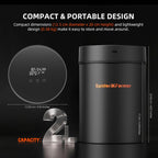 Spider Farmer New Auto-Cure Smart Jar, 2L Portable Vacuum Seal Container with 4 x 62% Humidity Packs, Curing Jar Airtight Storage for Herbs, Mushrooms, Coffee, Spices, Flowers