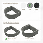 Drip Tray Mug/Cup Riser Made for the Keurig to Reduce Splashes - Riser Only (Gray, K-Slim 1.25 Inches Tall)