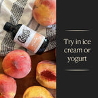 Cook's, Peach Flavoring for Baking, Preserves, Ice Cream, Jam, Cakes, 16oz