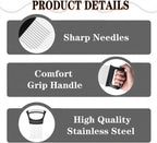 2PCS Onion Holder for Slicing, Onion Slicer Holder, Onion Cutter Vegetable Chopper for Slicing of Tomatoes, Avocados, Eggs and Other Vegetables, Multi-functional Kitchen Gadgets