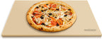 Pizza Stone for Grill 20 x 13.5 Inch, Rectangular Large Baking Stone for Bread Thermal Shock Resistant BBQ Grilling Pizza Pan Cordierite Oven Cooking Pan With PE Scraper