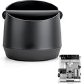 Knock Box Compatible with Ninja Espresso Machine, Large Capacity Black Coffee Knock Box for Ninja Espresso Maker Accessories