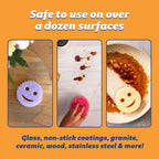 Scrub Daddy Scrub Mommy Sponges - Dish Scrubber + Non-Scratch Cleaning Sponges Kitchen, Bathroom + Multi-Surface Safe - Dual-Sided Dish Sponges for Scrubbing - Online Exclusive (3 Count)