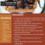 Naturevibe Botanicals Brown Teff Flour 5lb Premium Quality | Used for Baking and as Thickener