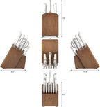 Cangshan HELENA Series German Steel Forged Knife Block Set (17-Piece, White)