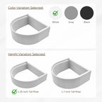 Drip Tray Mug/Cup Riser Made for the Keurig to Reduce Splashes - Riser Only (White, K-Slim 1.25 inches Tall)