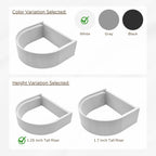 Drip Tray Mug/Cup Riser Made for the Keurig to Reduce Splashes - Riser Only (White, K-Supreme 1.25 inches Tall)