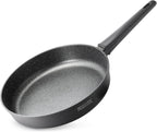 THE ROCK SOHO 11-Inch Non Stick Frying Pan – Nothing Sticks, Never Warps, Lasts Longer, Healthy Skillet with Heat-Resistant Handle, PFOA Free, Oven & Dishwasher Safe, Black