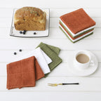 Glynniss Dishcloths Kitchen Highly Absorbent Dish Rags 100% Cotton Dish Cloths for Washing Dishes, Cleaning