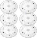 6Pack Small Lazy Susan 6 inch, Lazy Susan Turntable Organizer Acrylic Lazy Susan for Kitchen Spice Rack Table Cake Kitchen Pantry Decorating