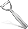 KULUNER Y-Type Vegetable Peeler, Silver Chrome Finish, 304 Stainless Steel Blade, Ultra Sharp Potato Peeler for Apples, Carrots, Heavy Duty Kitchen Peeler