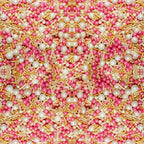 Confect Fusion Mashup Sprinkles – Pink & White Pearl Sprinkle Mix for Cake & Cupcake Decorating – Edible Baking Topping Balls - Vegan, Gluten-Free, Nut-Free, Soy-Free, Dairy-Free, Palm Oil-Free – 4.2 Oz