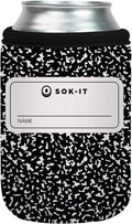Sok It CanSok Sleeve for Beer & Soda Insulated Neoprene Cover (Compose Yourself, 12oz Can Sleeve)