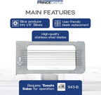 Prince Castle 1/4" Blade Cartridge for 943-B Tomato Saber, 9 Blades - Blade Replacement Cutter Blade for Cutting and Chopping Tomatoes, Fruits and More in Commercial Kitchens, Restaurants and More