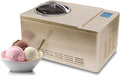 Whynter Ice Cream Maker Machine & Yogurt Automatic 2 Qt. with Built-in Compressor, LCD Digital Display & Timer, No Pre-Freezing, ICM-220CGY, Champagne Gold