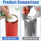 Cartoon Can Protector - Cute Easy Tab Can Opener Drink Can Protector Cap for Coke,Beer Soda,Party,BBQ,Beach Accessory