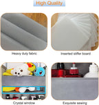 Extra Large Over The Door Organizer Storage 5-Shelves and 10 Side Pockets, Heavy Duty Hanging Door Organizer for Closet Bathroom Bedroom Nursery Pantry, Grey