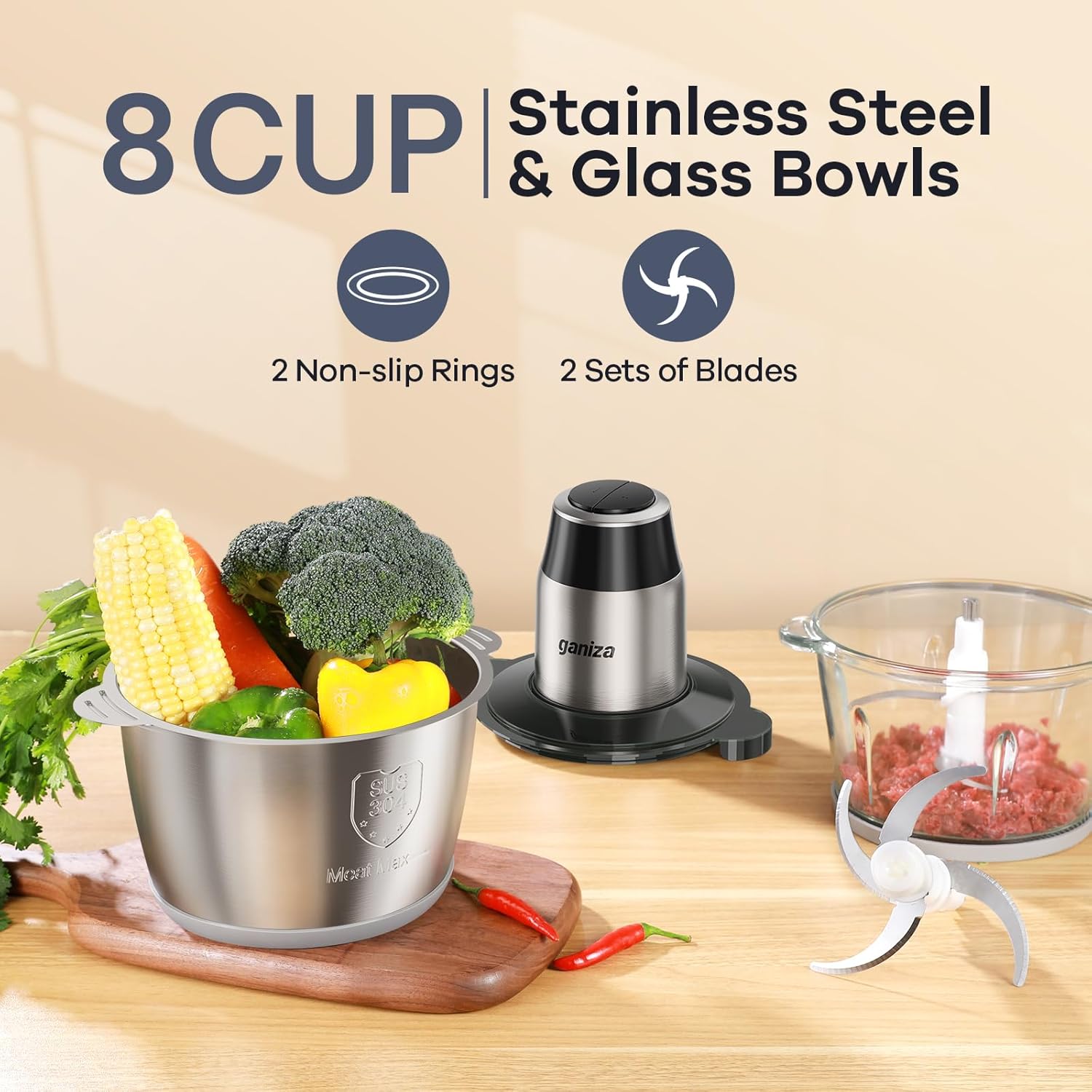 Ganiza Food Processor