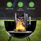 Inflame Fire Starters 130 pcs Fire Starters for Campfires, Grill, BBQ, Fireplace, Woodstove - Charcoal Starter - Waterproof, Weather-Resistant - Natural Wood Fireplace Starters