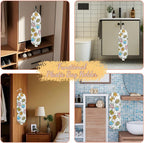 Insect Beetle Plastic Bag Holder, Wall Mount Grocery Bag Holder, Plastic Storage bag, Pull Rope Free Adjustment, Plastic Bag Holders for Grocery Bags, Plastic Bag Dispenser for Home Kitchen