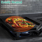 JXGRIDL236 Cast Iron Griddle Replacement for GE Gas Stove Top, JGP5036SLSS, PGP7036SLSS PGP9036SL1SS PGP7036SL1SS PGP9036SLSS, GE Cafe CGP70362NS1, 5 Burner Griddle Plate Flat Cooktop.