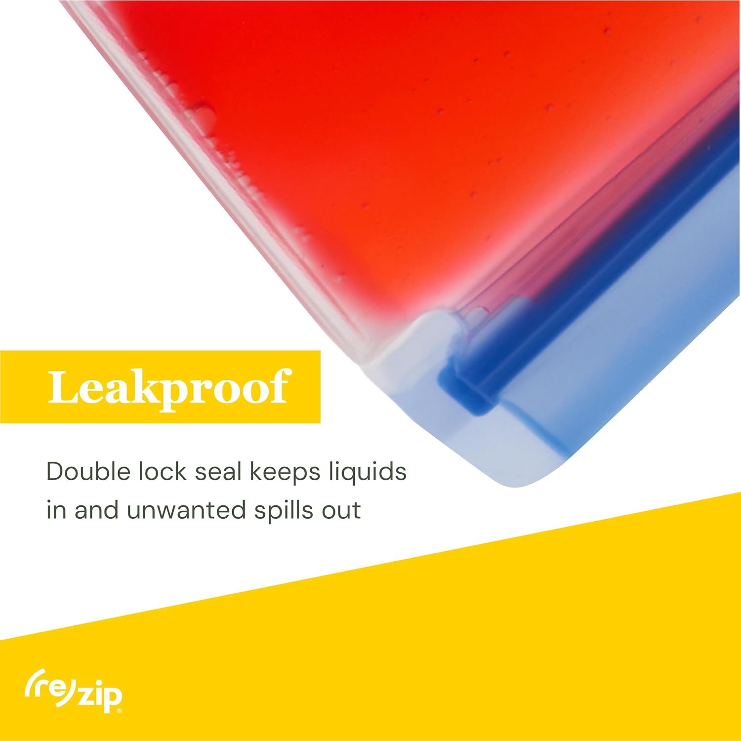 (re) zip 3-Piece Stand-Up Reusable Bag Kit | BPA-Free, Food Grade, Leakproof, Travel Friendly, Freezer and Dishwasher Safe | Quart (1), 2-Cup (1), Snack Size (1) | Solid Gray