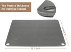 OLEEK Pizza steel Sheets for oven - Metal baking steels sheets for oven - Pizza steel 16x13.4 inches - Steel pizza stone for oven - Baking steels pro pizza - Baking stone for oven