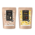 Valrhona Premium Baking Chocolate Discs (Feves), Creamy JIVARA 40% w/Hints of Vanilla and Malt, and Milk Chocolate IVOIRE 35% w/Hints of Vanilla & Warm Milk, For Cookies, Cakes, and more