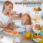 Bread Box for Homemade Bread, Time Recording Bread Storage Container with Lid, Airtight Fresh Bread Holder bin For Kitchen Countertop, Dishwasher Safe