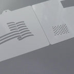 USA Flag Cookie cutter and stencil set Baking stencils and cutters bundle July 4th Independ Independence Day‌ Cookie cutter with stencils Icing stencil and cookie cutter combo(Flag Set)