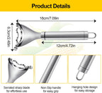2 Pcs Corn Peeler, Corn Stripper Corn Cob Stripper Tool,Corn Stripper for Corn on the Cob Remover Tool，Corn Thresher with Ergonomic Handle，Kitchen Gadget