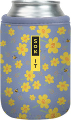 Sok It CanSok Sleeve for Beer & Soda Insulated Neoprene Cover (Lavender Honey, 12oz Can Sleeve)