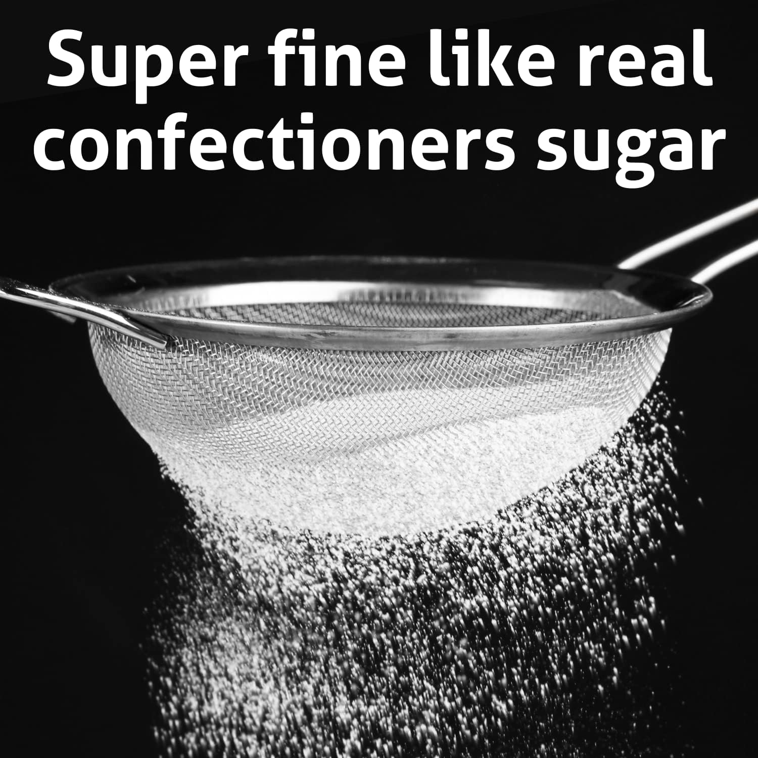 Wholesome Yum Powdered Allulose Sweetener - Natural Powdered Sugar Substitute - Keto, Non GMO, Zero Carb, 0 Calorie, Sugar Free, No Aftertaste Tummy Friendly - Confectioners Sugar Replacement (1 lb)