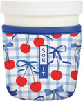 Sok It IceCreamSok Insulated Neoprene Cover (Cherry Picked, Tapered Ice Cream Pints)