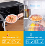 Plastic Cling Wrap Refillable Food Wrap Stretch Clear Cling Wrap 12 Inch×328 Ft (Only Cling Wrap)
